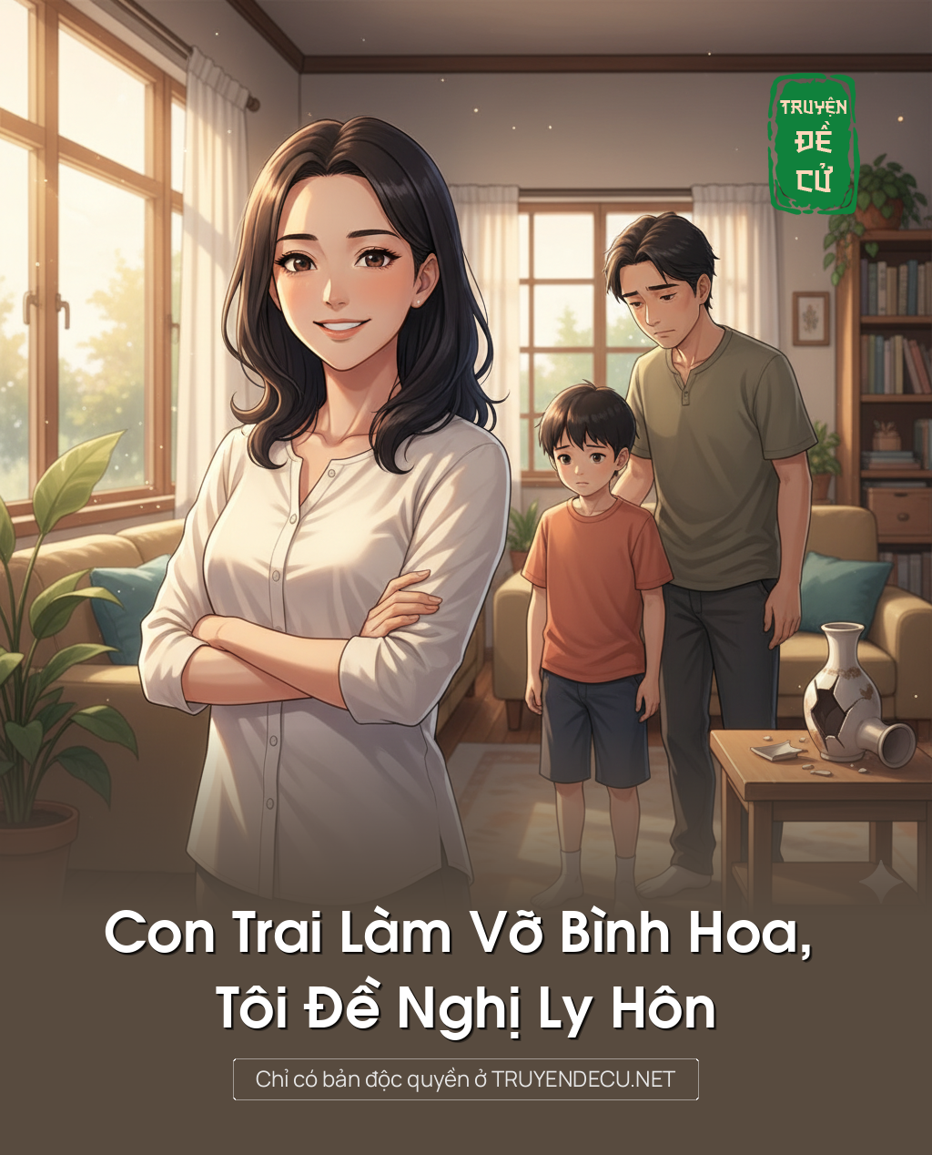 
                            Con Trai Làm Vỡ Bình Hoa, Tôi Đề Nghị Ly Hôn