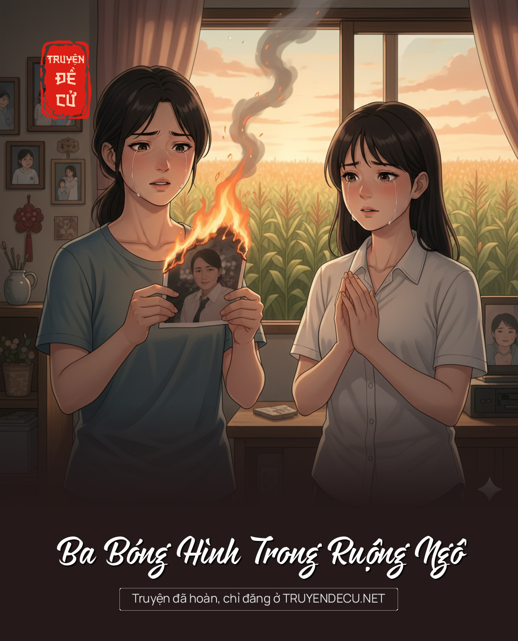 
                            Ba Bóng Hình Trong Ruộng Ngô
