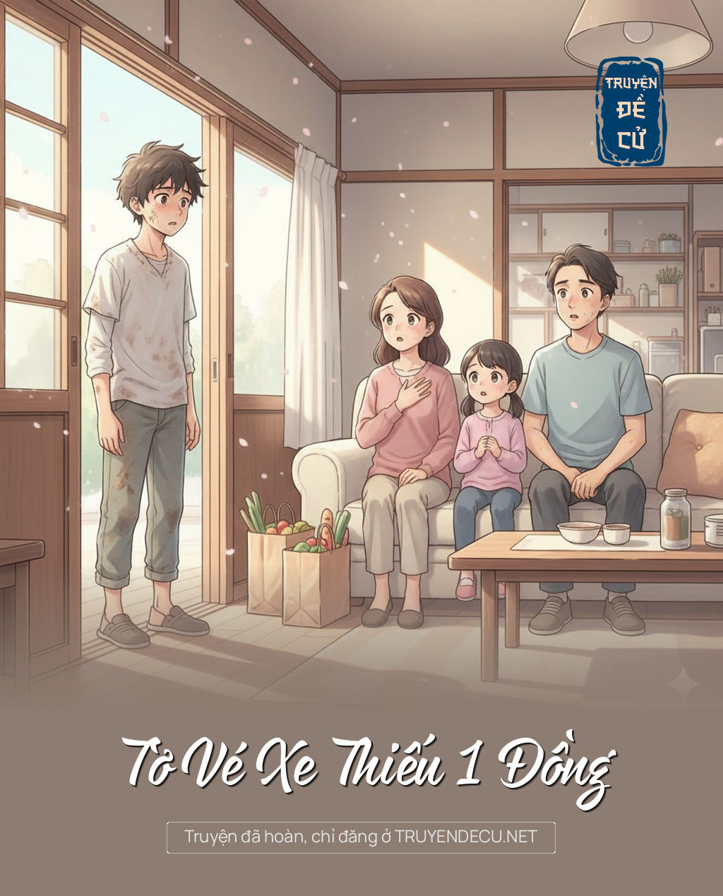 Tờ Vé Xe Thiếu 1 Đồng