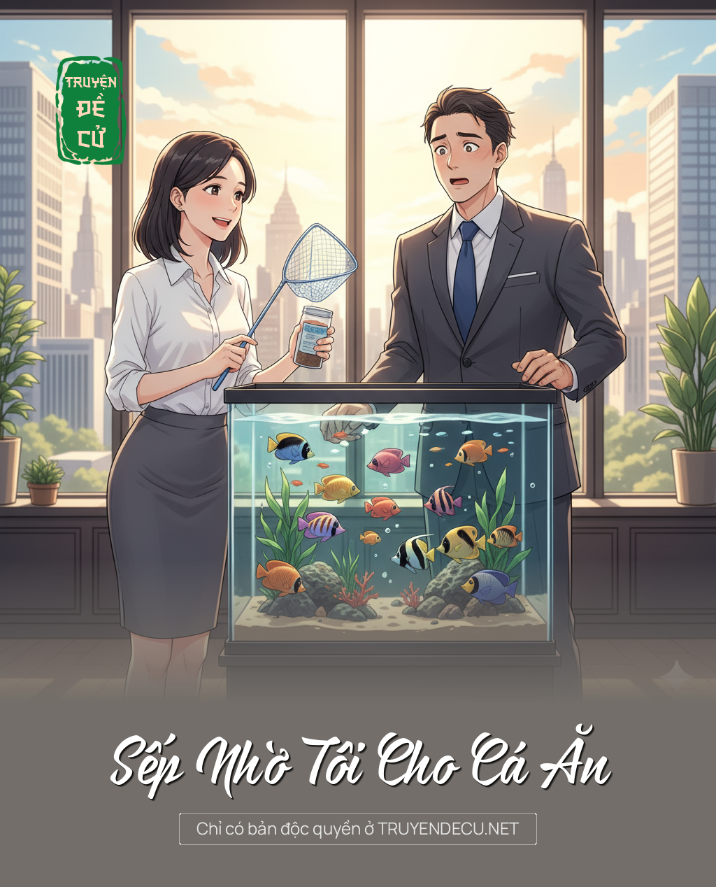 
                            Sếp Nhờ Tôi Cho Cá Ăn