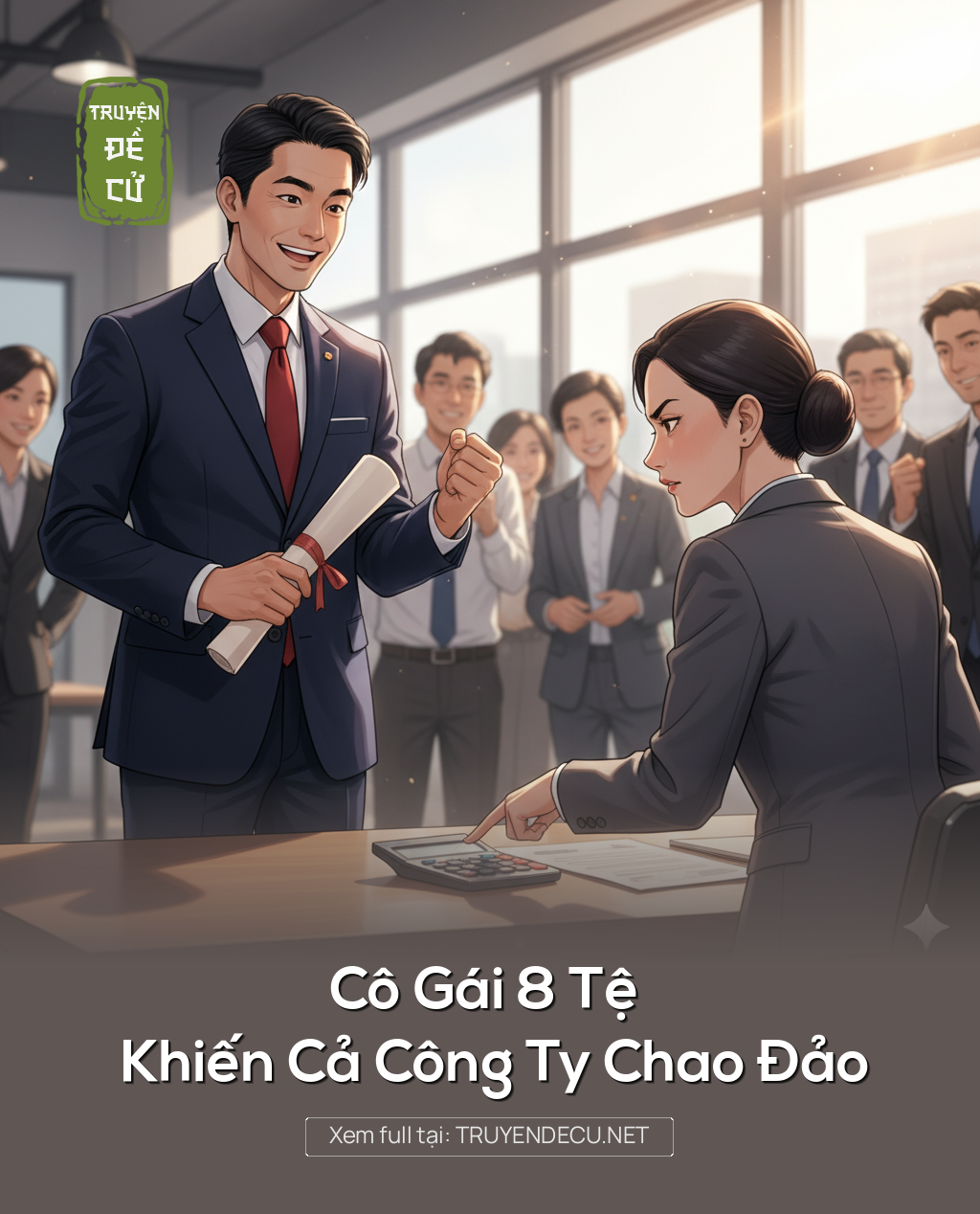
                            Cô Gái 8 Tệ Khiến Cả Công Ty Chao Đảo