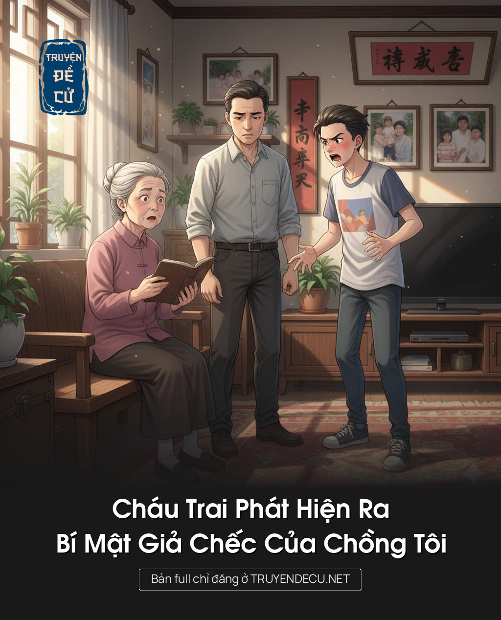 
                            Cháu Trai Phát Hiện Ra Bí Mật Giả Chếc Của Chồng Tôi