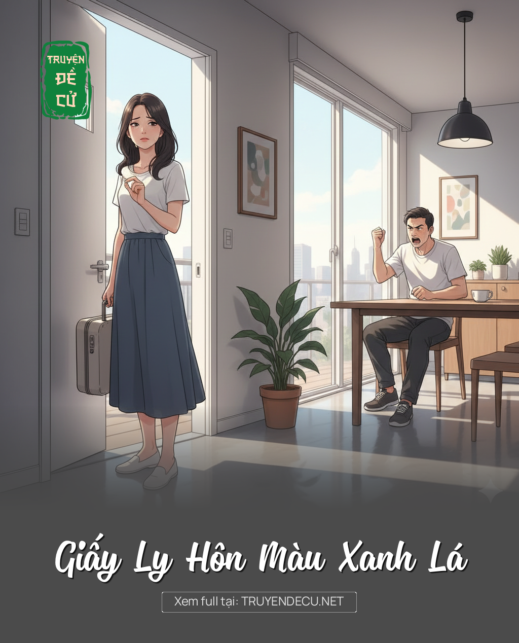 
                            Giấy Ly Hôn Màu Xanh Lá