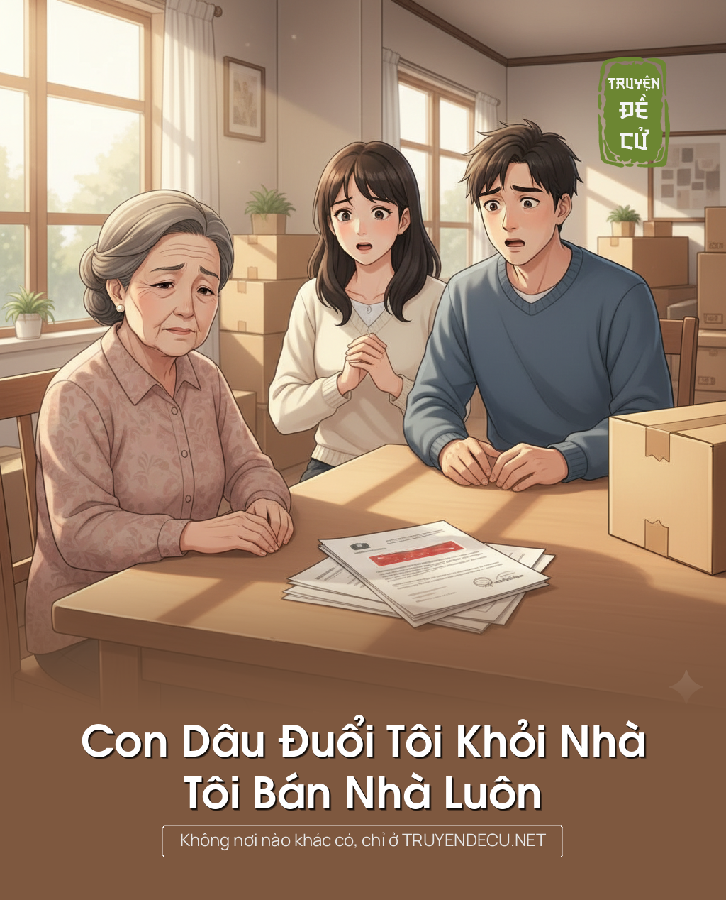 
                            Con Dâu Đuổi Tôi Khỏi Nhà, Tôi Bán Nhà Luôn