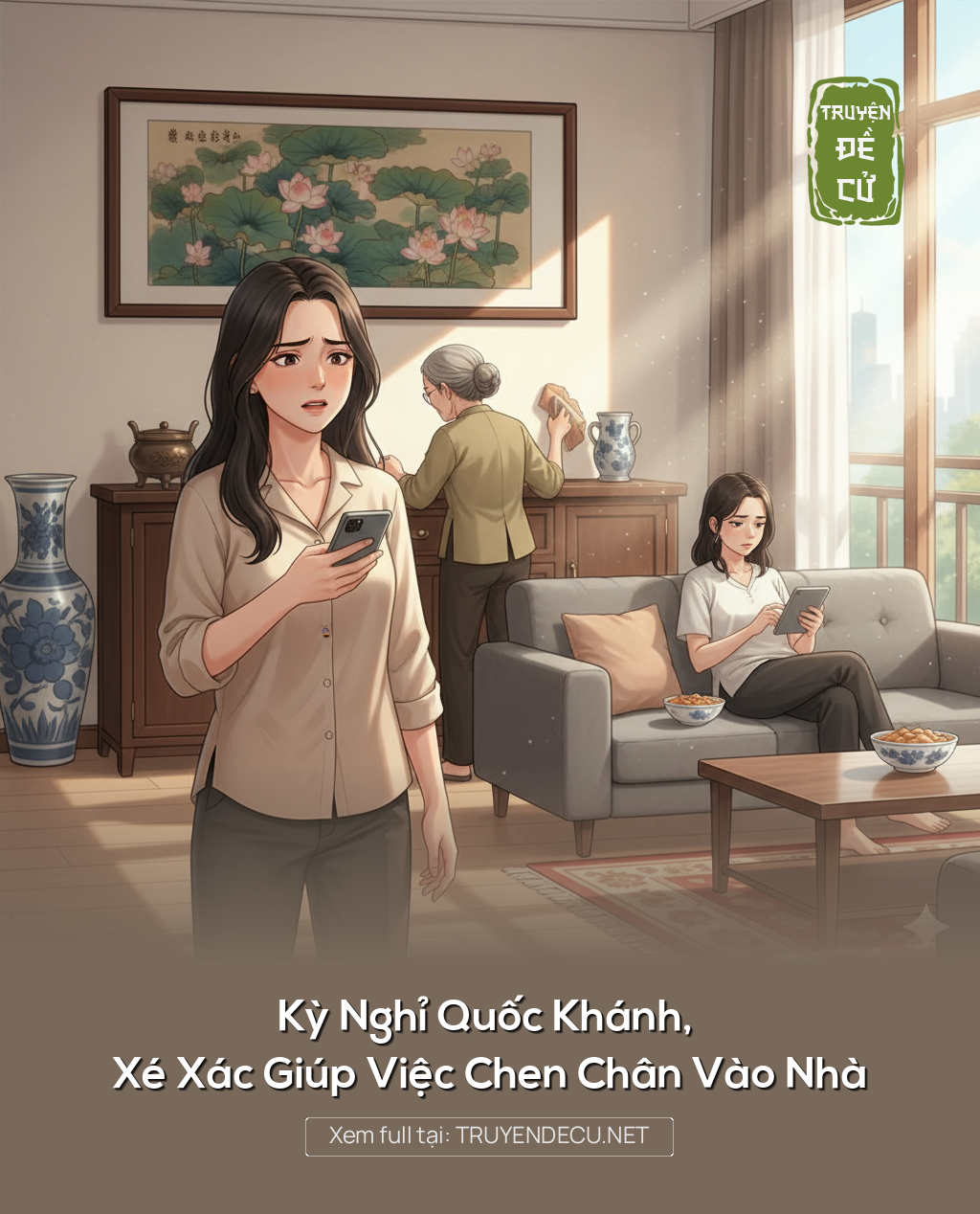 
                            Kỳ Nghỉ Quốc Khánh, Xé Xác Giúp Việc Chen Chân Vào Nhà