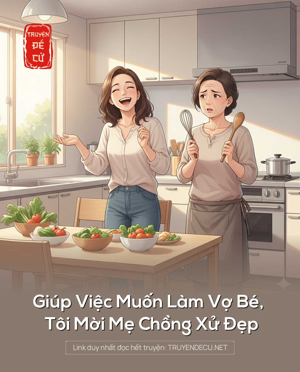 
                            Giúp Việc Muốn Làm Vợ Bé, Tôi Mời Mẹ Chồng Xử Đẹp