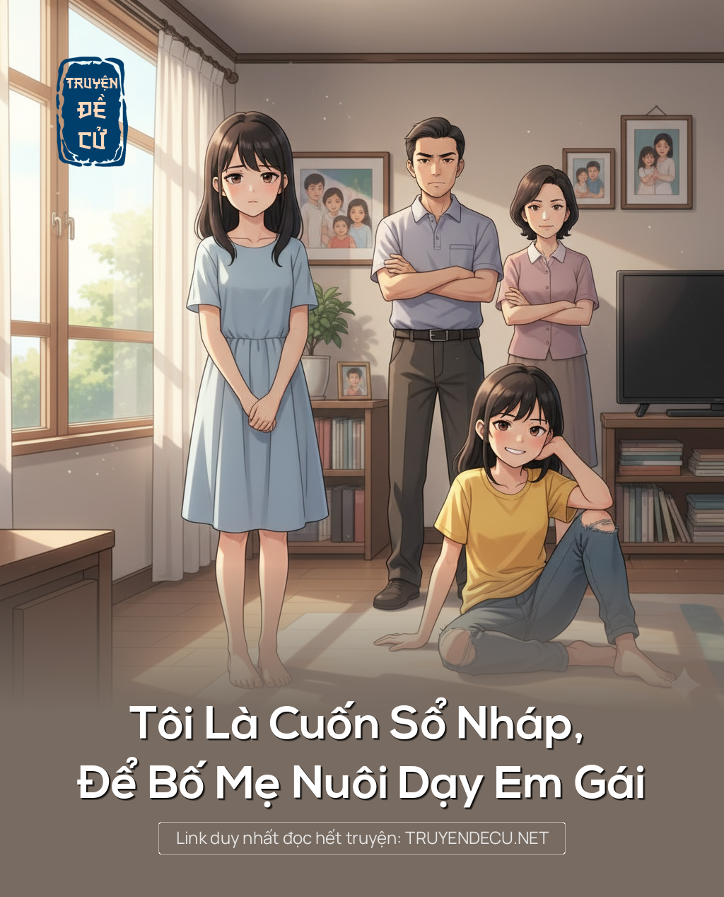 
                            Tôi Là Cuốn Sổ Nháp, Để Bố Mẹ Nuôi Dạy Em Gái