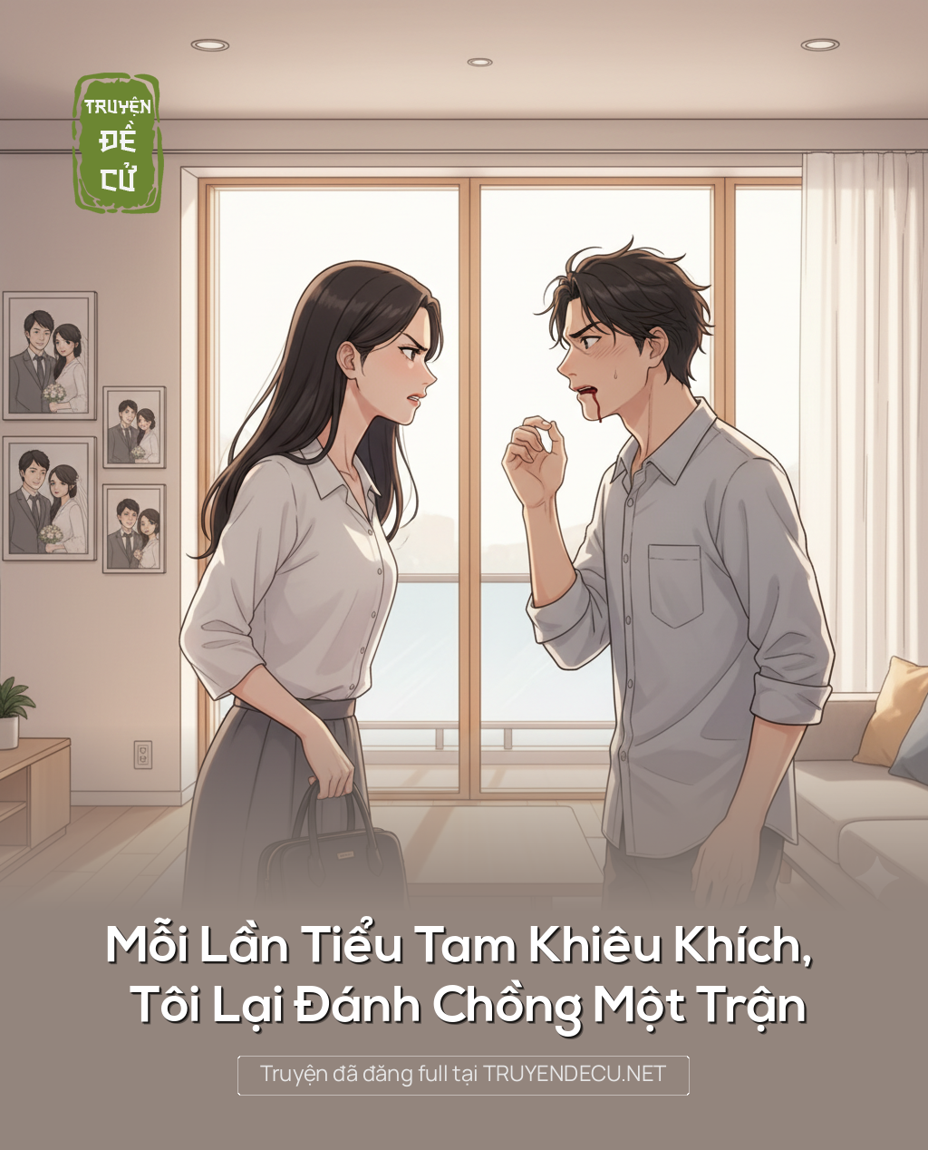 
                            Mỗi Lần Tiểu Tam Khiêu Khích, Tôi Lại Đánh Chồng Một Trận
