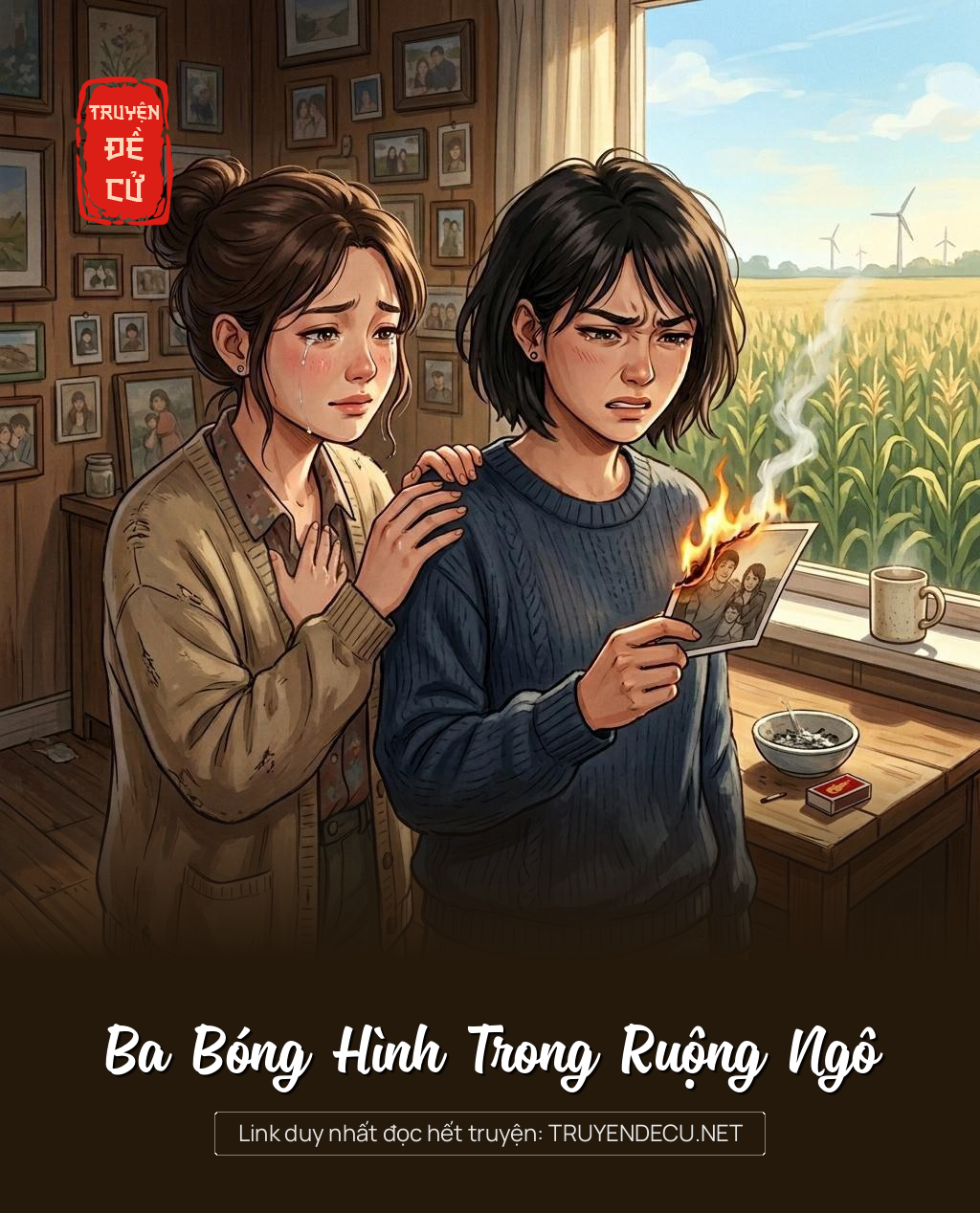 Ba Bóng Hình Trong Ruộng Ngô