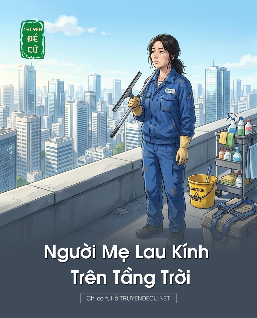Người Mẹ Lau Kính Trên Tầng Trời