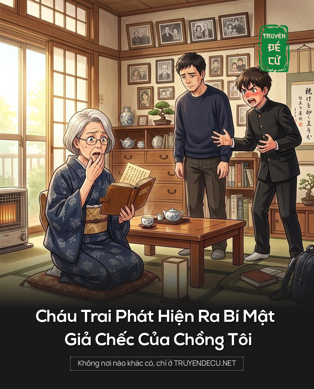 Cháu Trai Phát Hiện Ra Bí Mật Giả Chếc Của Chồng Tôi