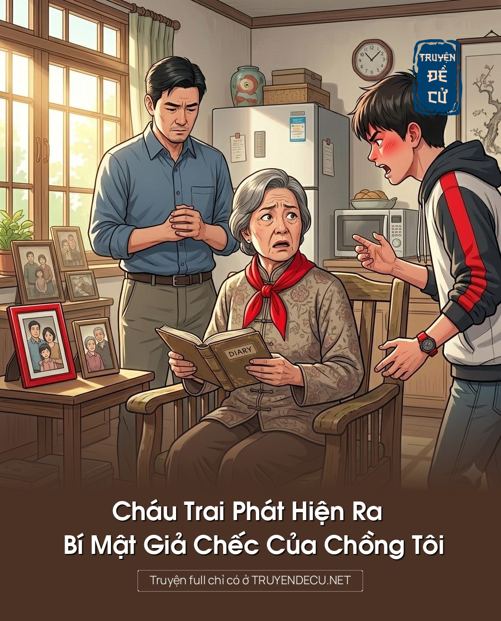 Cháu Trai Phát Hiện Ra Bí Mật Giả Chếc Của Chồng Tôi