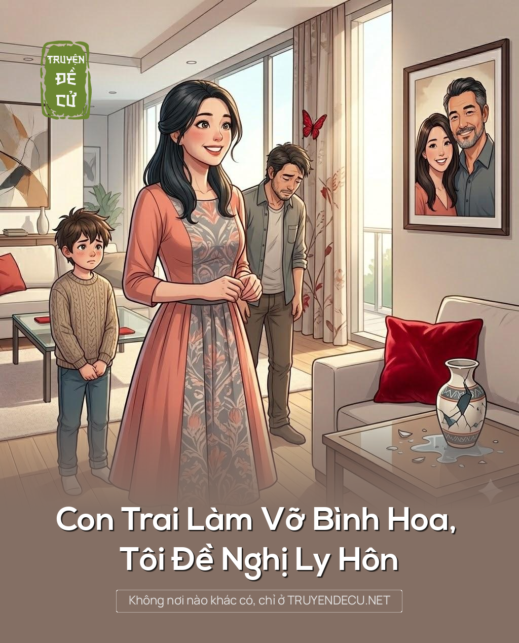 
                            Con Trai Làm Vỡ Bình Hoa, Tôi Đề Nghị Ly Hôn