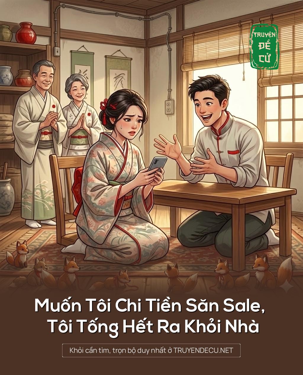 
                            Muốn Tôi Chi Tiền Săn Sale, Tôi Tống Hết Ra Khỏi Nhà