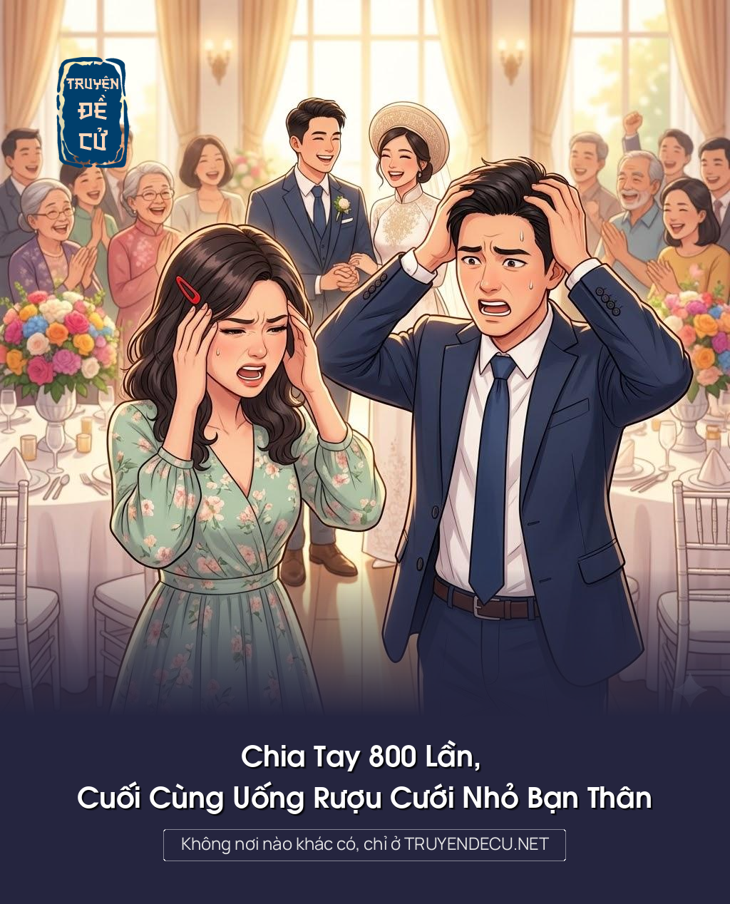 
                            Chia Tay 800 Lần, Cuối Cùng Uống Rượu Cưới Nhỏ Bạn Thân