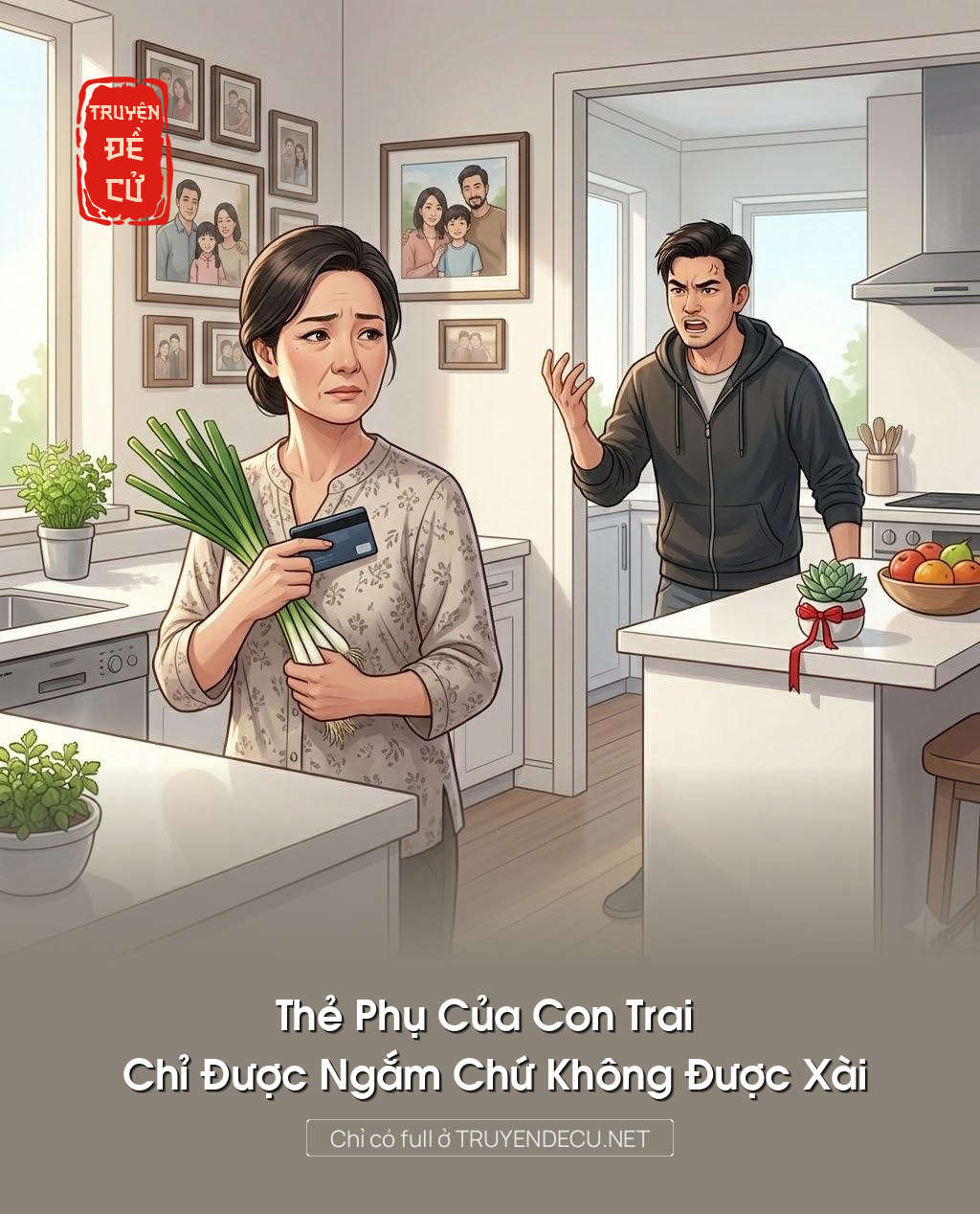 
                            Thẻ Phụ Của Con Trai Chỉ Được Ngắm Chứ Không Được Xài