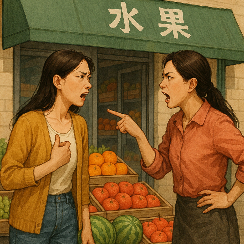 Chị Họ Tham Lam Và Trà Trái Cây