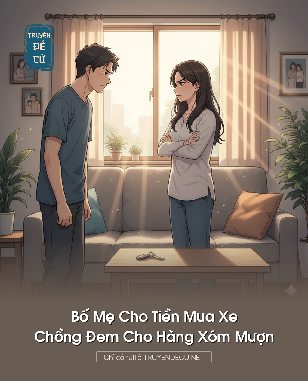 
                            Bố Mẹ Cho Tiền Mua Xe, Chồng Đem Cho Hàng Xóm Mượn