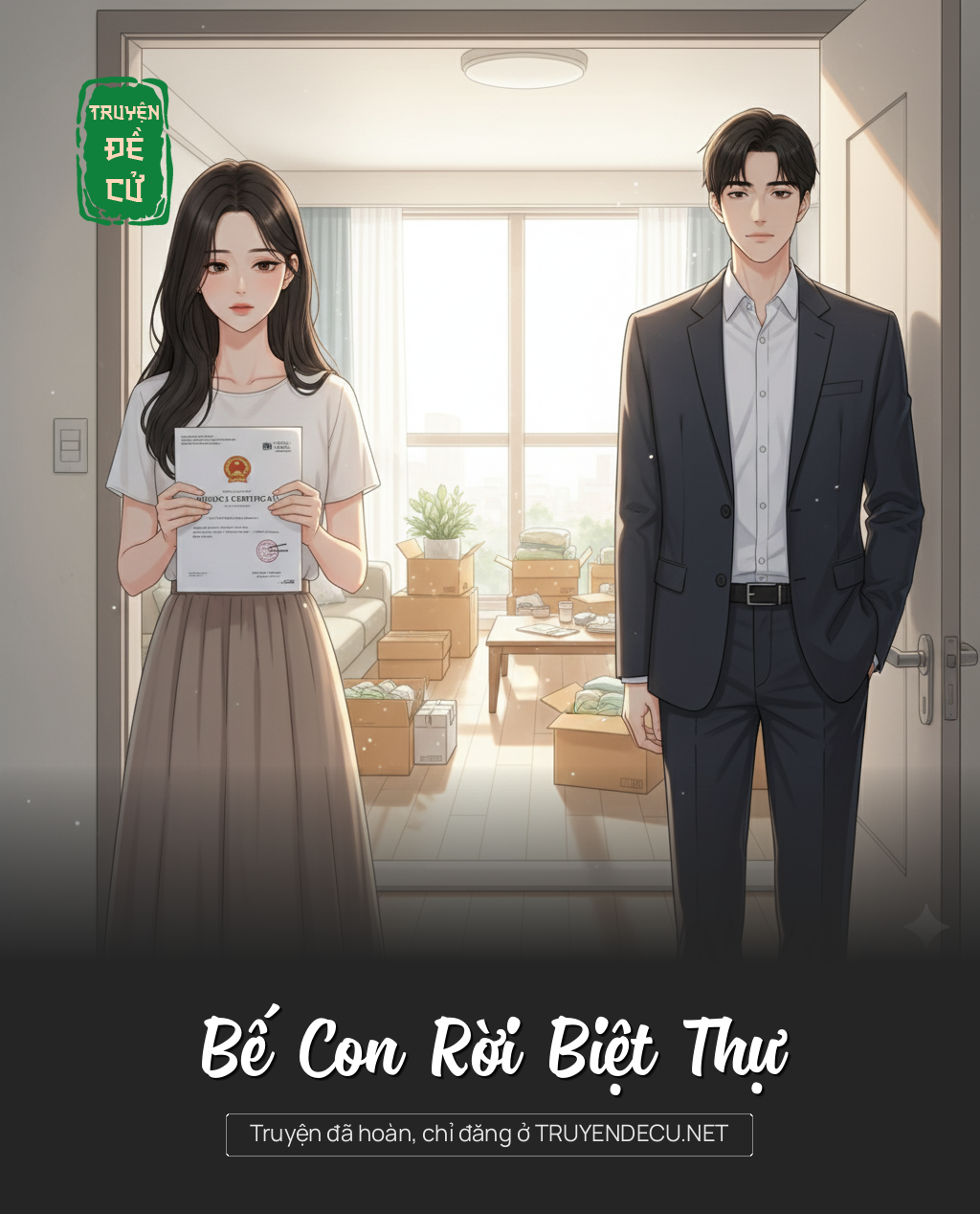 
                            Bế Con Rời Biệt Thự