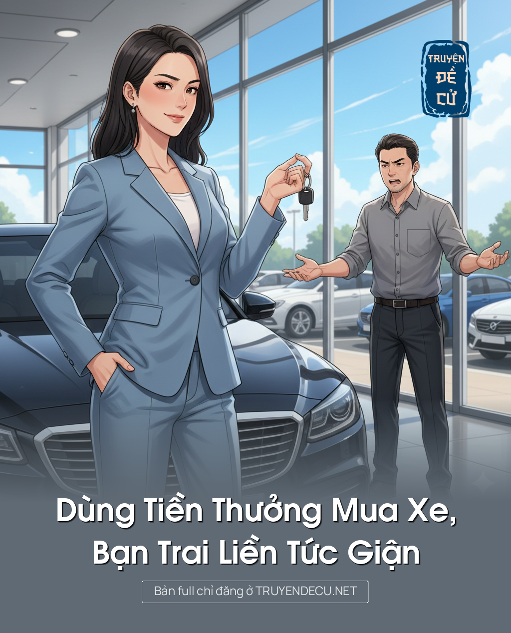 Dùng Tiền Thưởng Mua Xe, Bạn Trai Liền Tức Giận