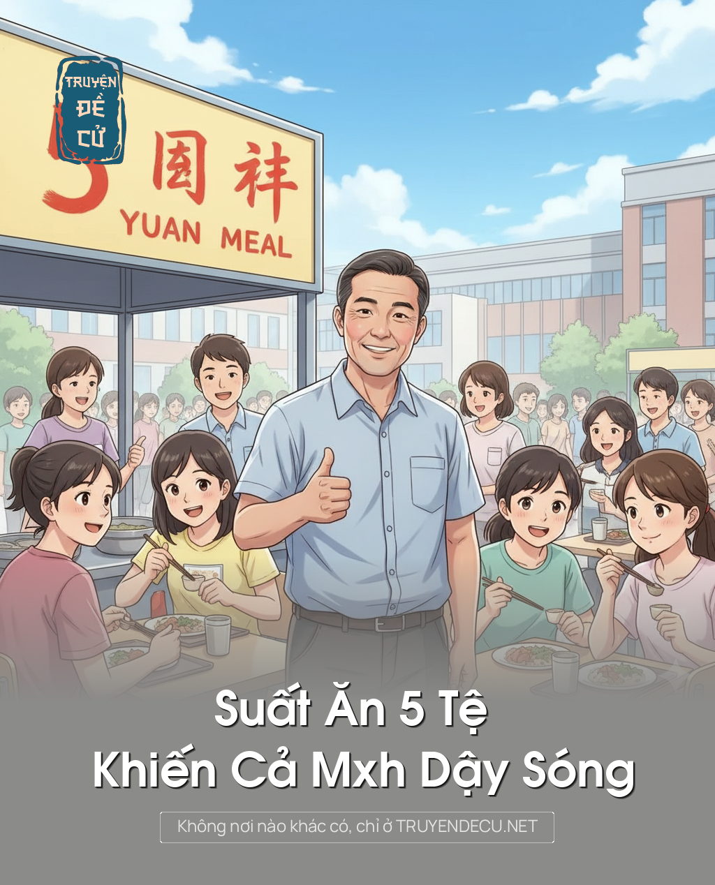 
                            Suất Ăn 5 Tệ Khiến Cả Mxh Dậy Sóng