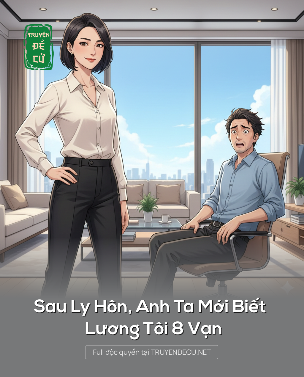 
                            Sau Ly Hôn, Anh Ta Mới Biết Lương Tôi 8 Vạn