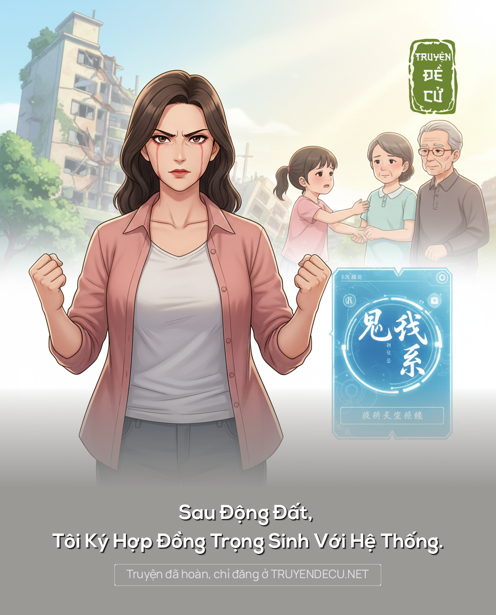 Sau Động Đất, Tôi Ký Hợp Đồng Trọng Sinh Với Hệ Thống.