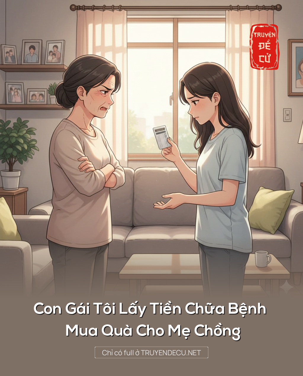 Con Gái Tôi Lấy Tiền Chữa Bệnh Mua Quà Cho Mẹ Chồng