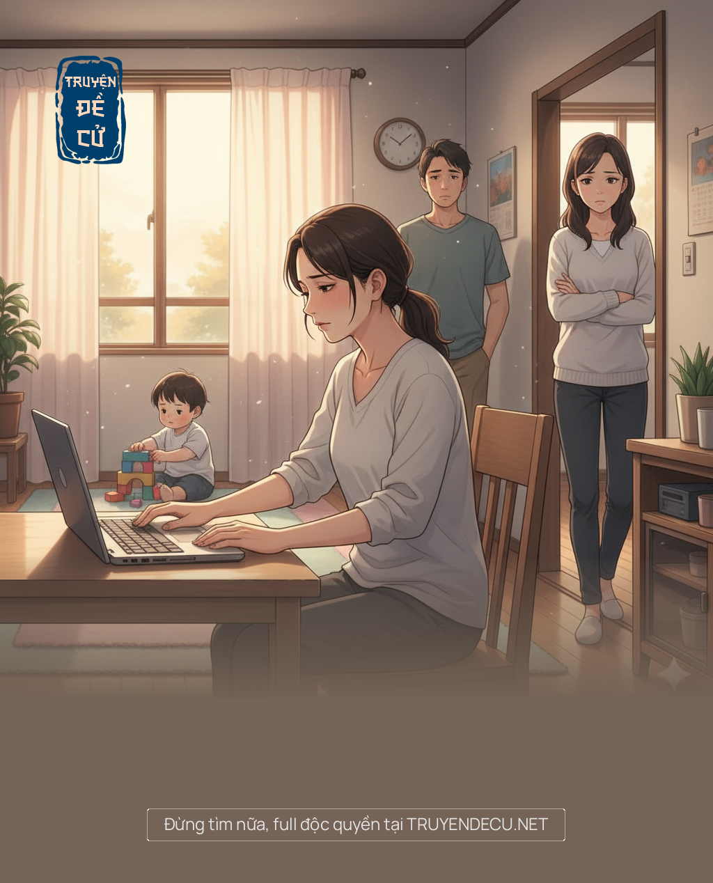 Giúp Chị Dâu Chăm Con, Tôi Được Bố Thí Chiếc Máy Tính Cũ Nát