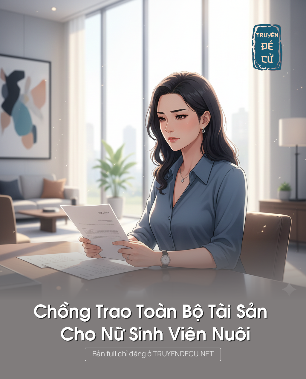 Chồng Trao Toàn Bộ Tài Sản Cho Nữ Sinh Viên Nuôi