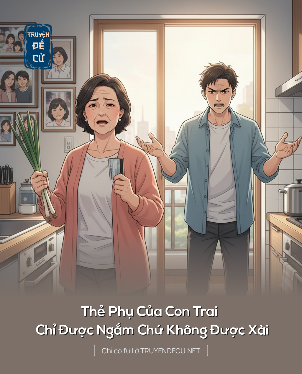 
                            Thẻ Phụ Của Con Trai Chỉ Được Ngắm Chứ Không Được Xài