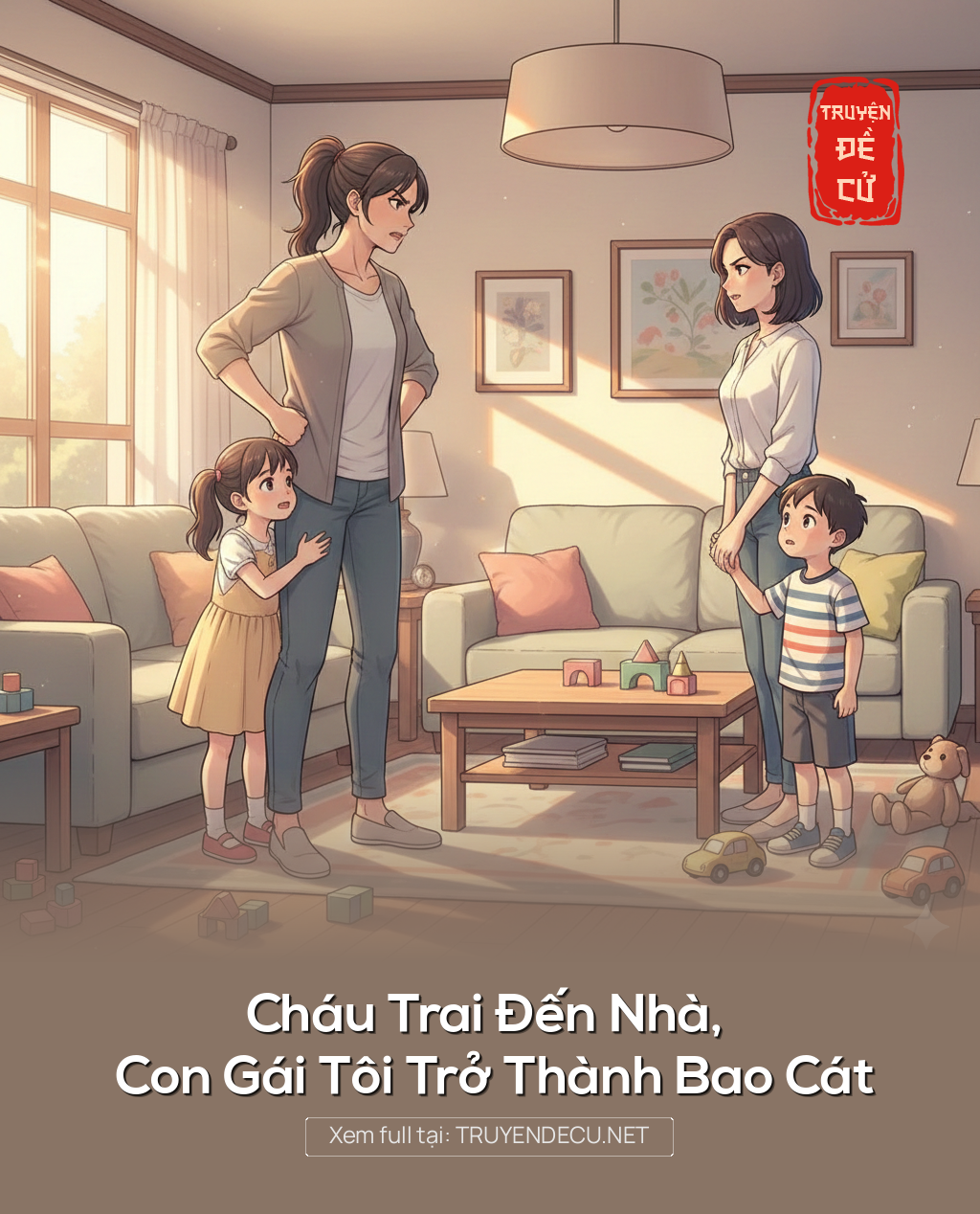 
                            Cháu Trai Đến Nhà, Con Gái Tôi Trở Thành Bao Cát