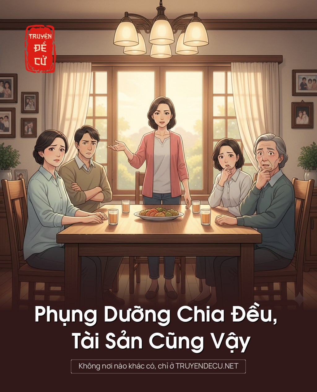 Phụng Dưỡng Chia Đều, Tài Sản Cũng Vậy