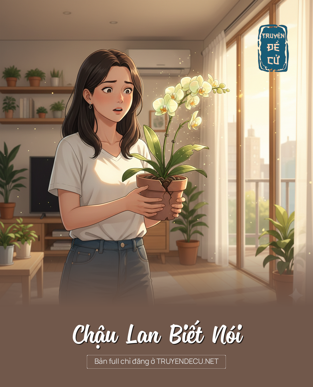 
                            Chậu Lan Biết Nói