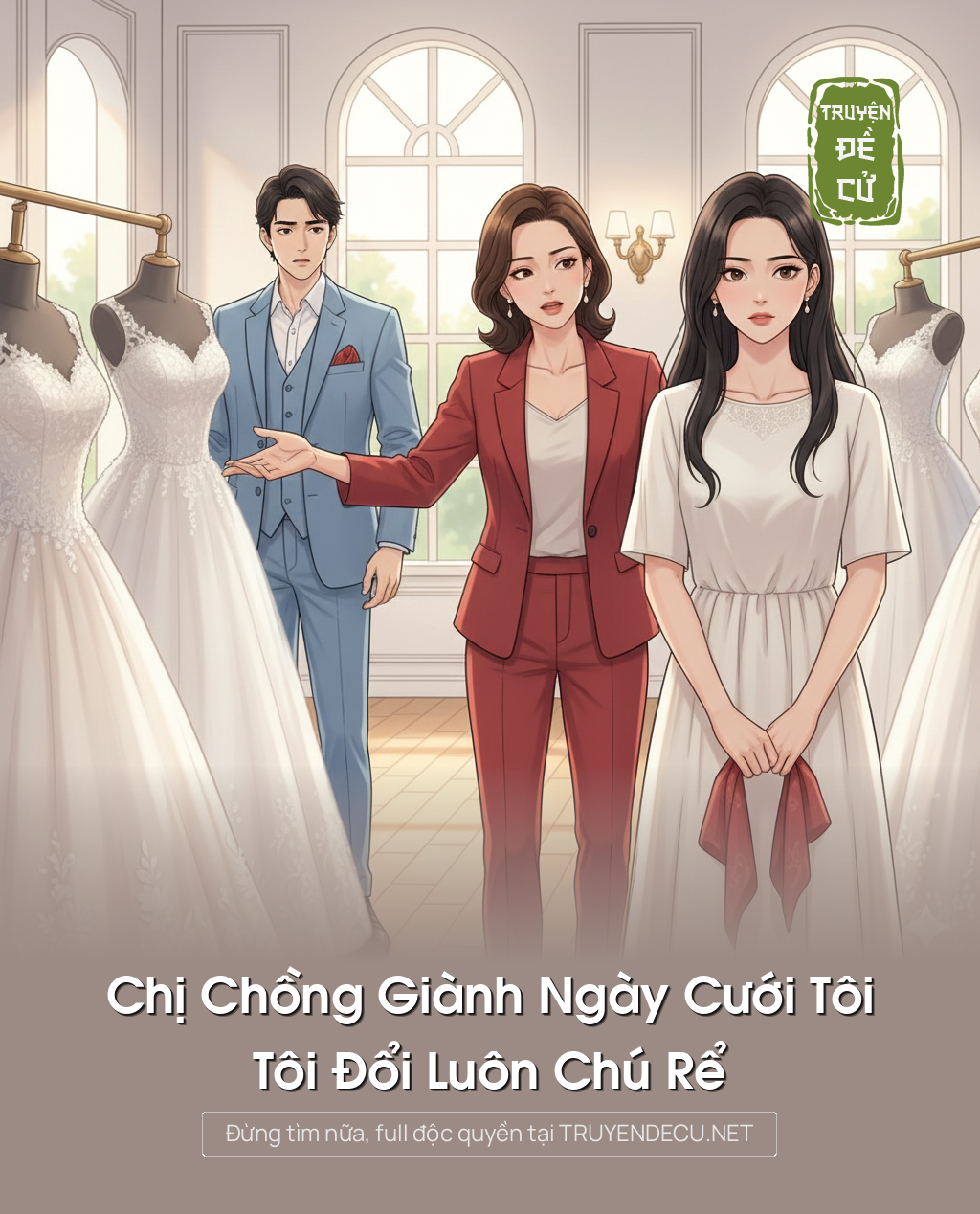 
                            Chị Chồng Giành Ngày Cưới Tôi, Tôi Đổi Luôn Chú Rể