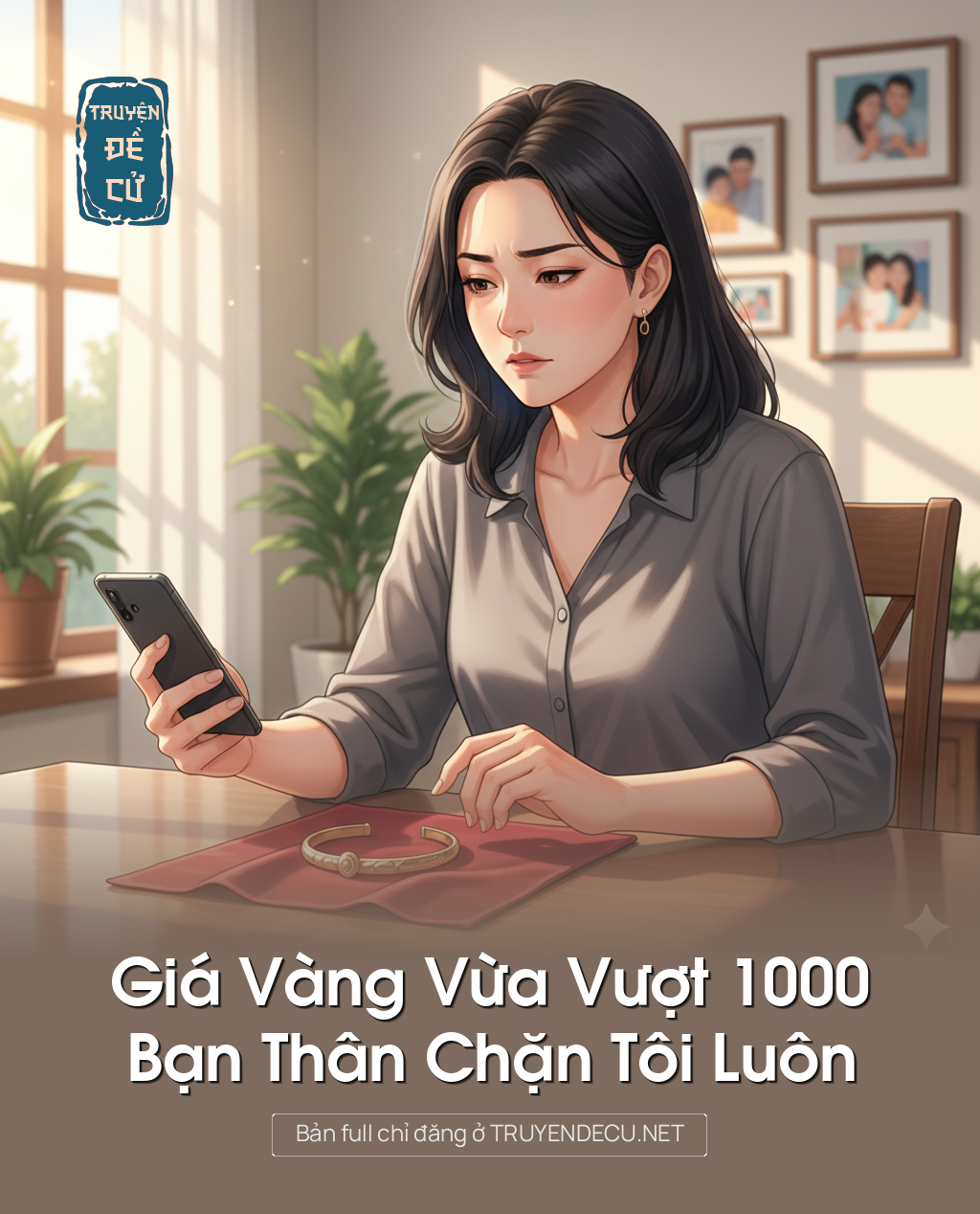 Giá Vàng Vừa Vượt 1000, Bạn Thân Chặn Tôi Luôn