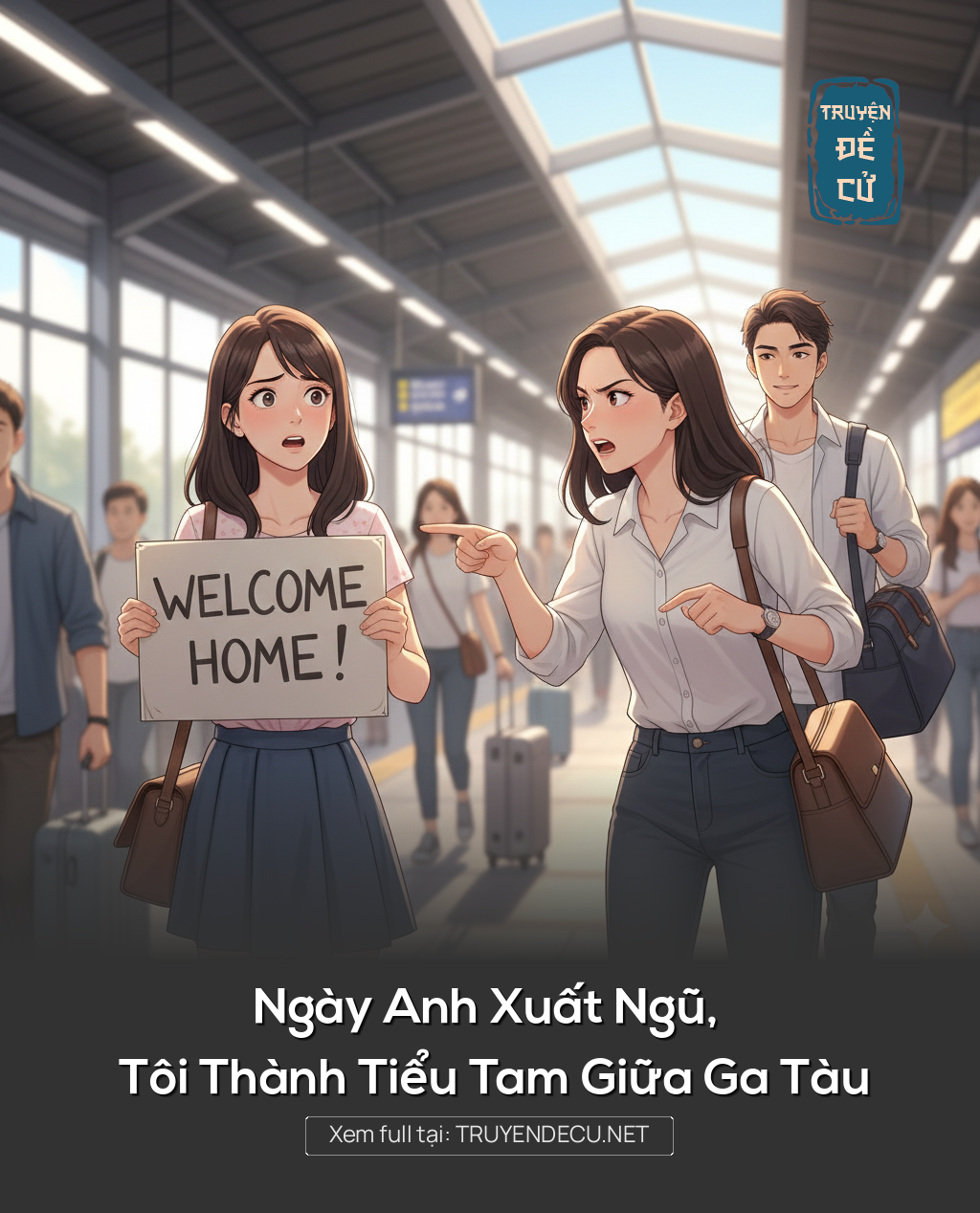 
                            Ngày Anh Xuất Ngũ, Tôi Thành Tiểu Tam Giữa Ga Tàu