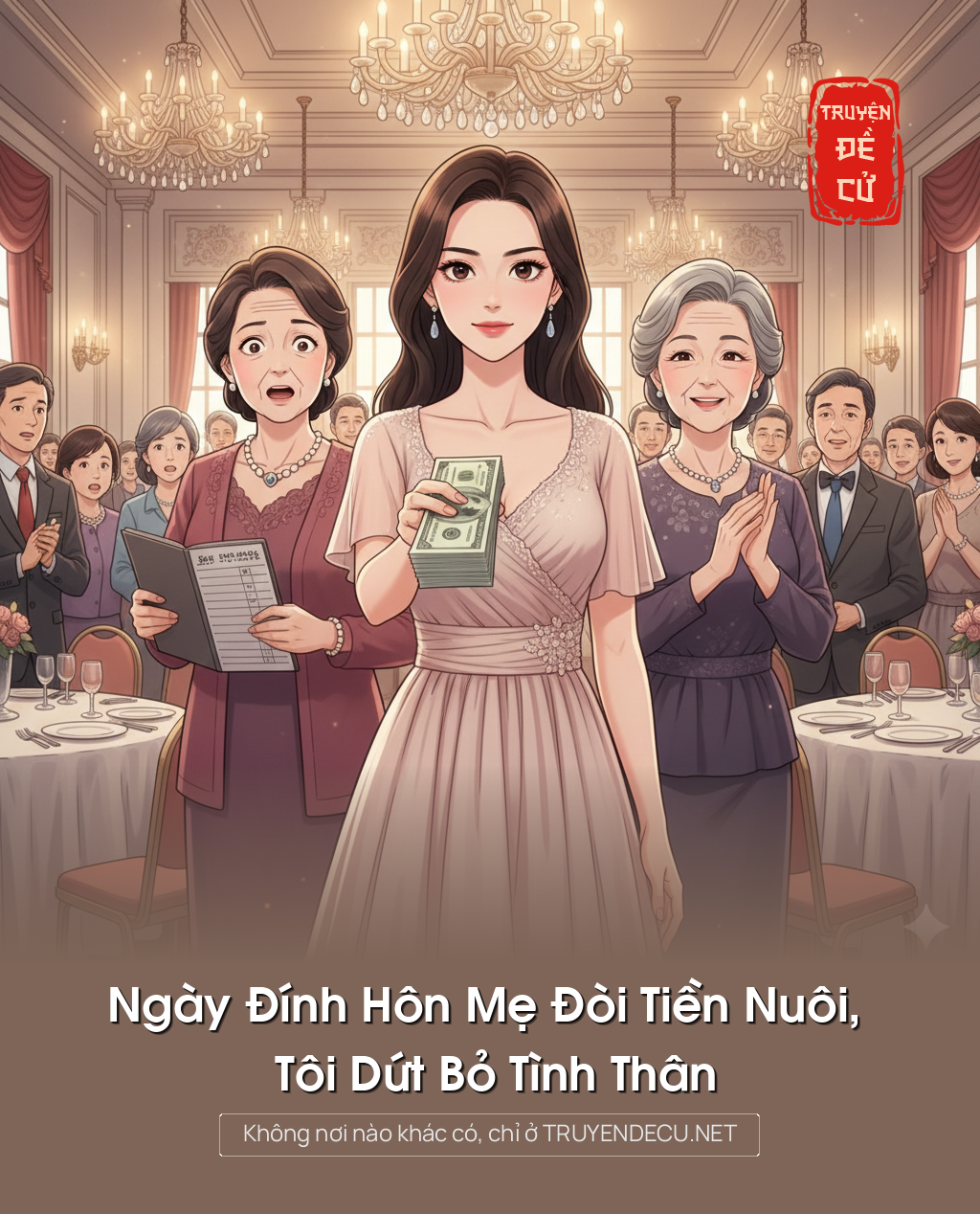 
                            Ngày Đính Hôn Mẹ Đòi Tiền Nuôi, Tôi Dứt Bỏ Tình Thân