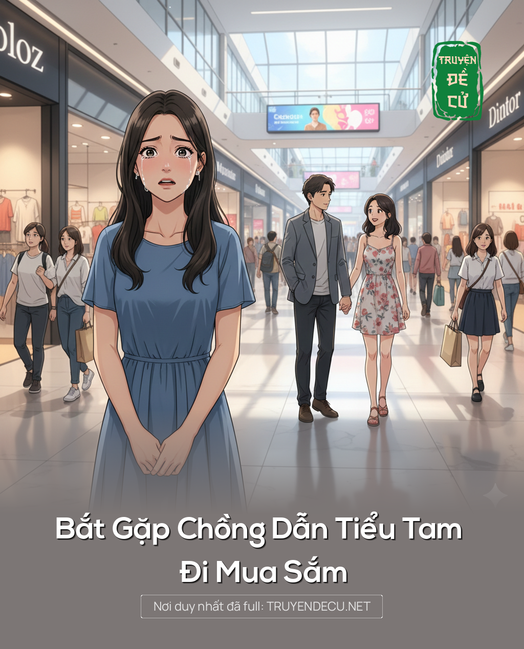 
                            Bắt Gặp Chồng Dẫn Tiểu Tam Đi Mua Sắm
