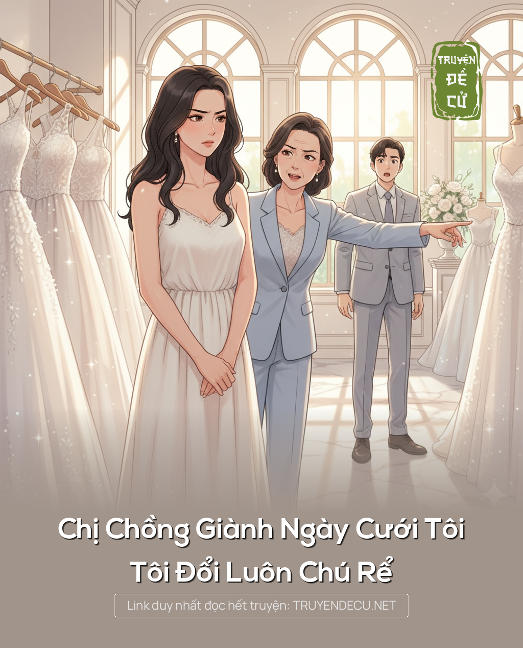 
                            Chị Chồng Giành Ngày Cưới Tôi, Tôi Đổi Luôn Chú Rể