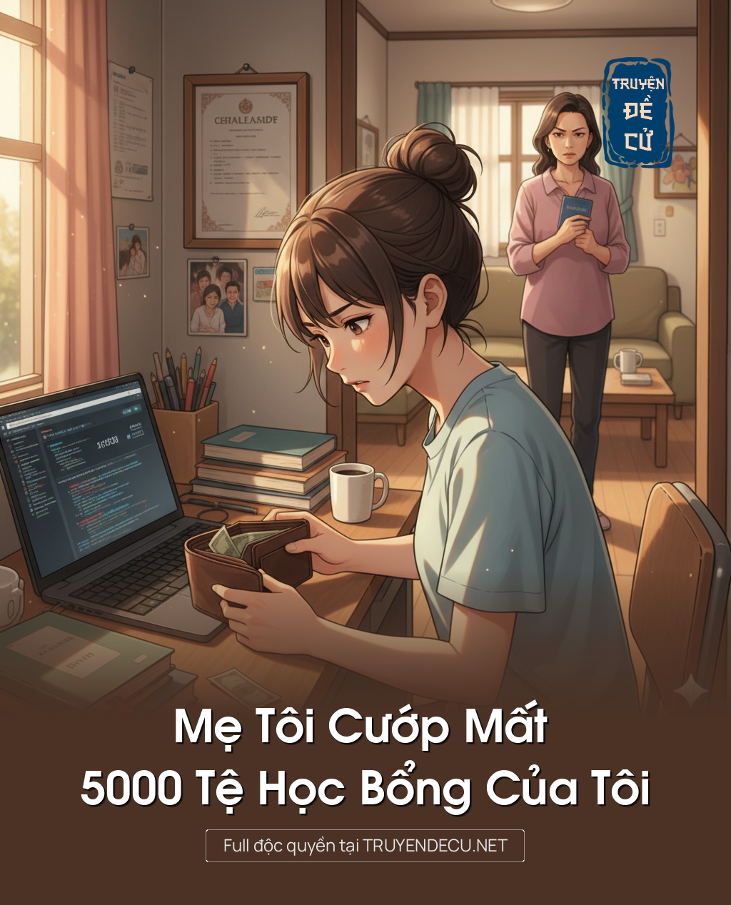 Mẹ Tôi Cướp Mất 5000 Tệ Học Bổng Của Tôi