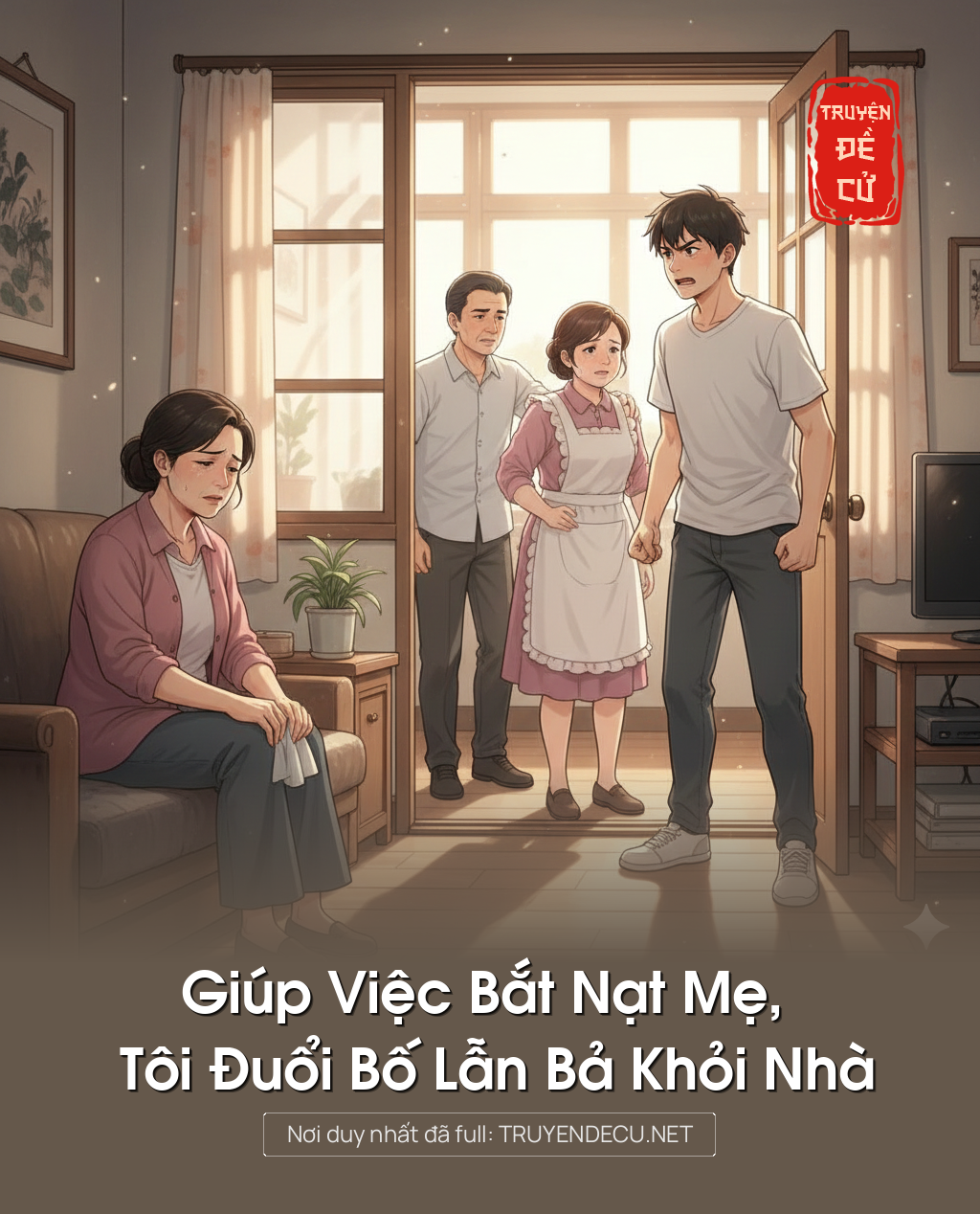 
                            Giúp Việc Bắt Nạt Mẹ, Tôi Đuổi Bố Lẫn Bả Khỏi Nhà