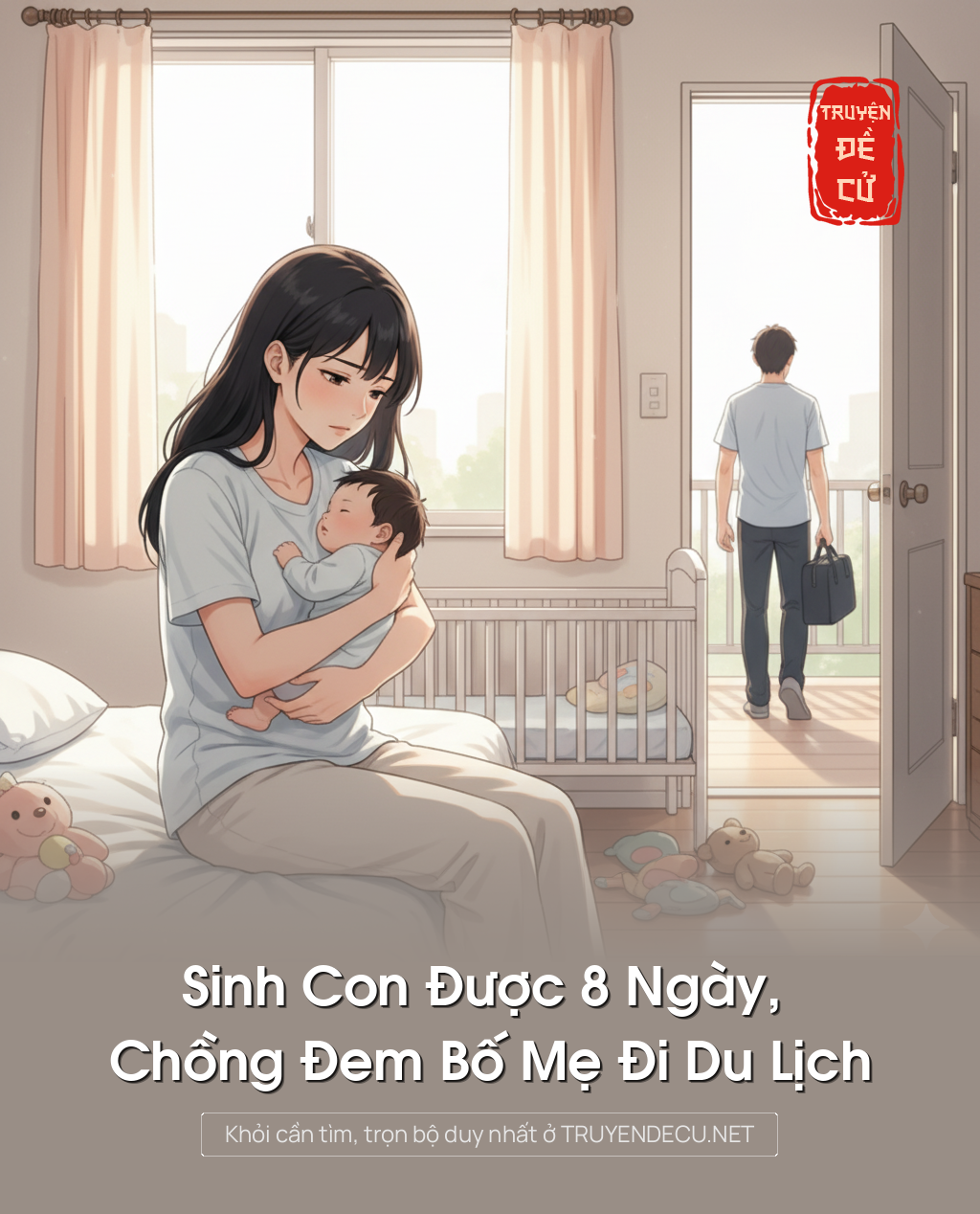 
                            Sinh Con Được 8 Ngày, Chồng Đem Bố Mẹ Đi Du Lịch