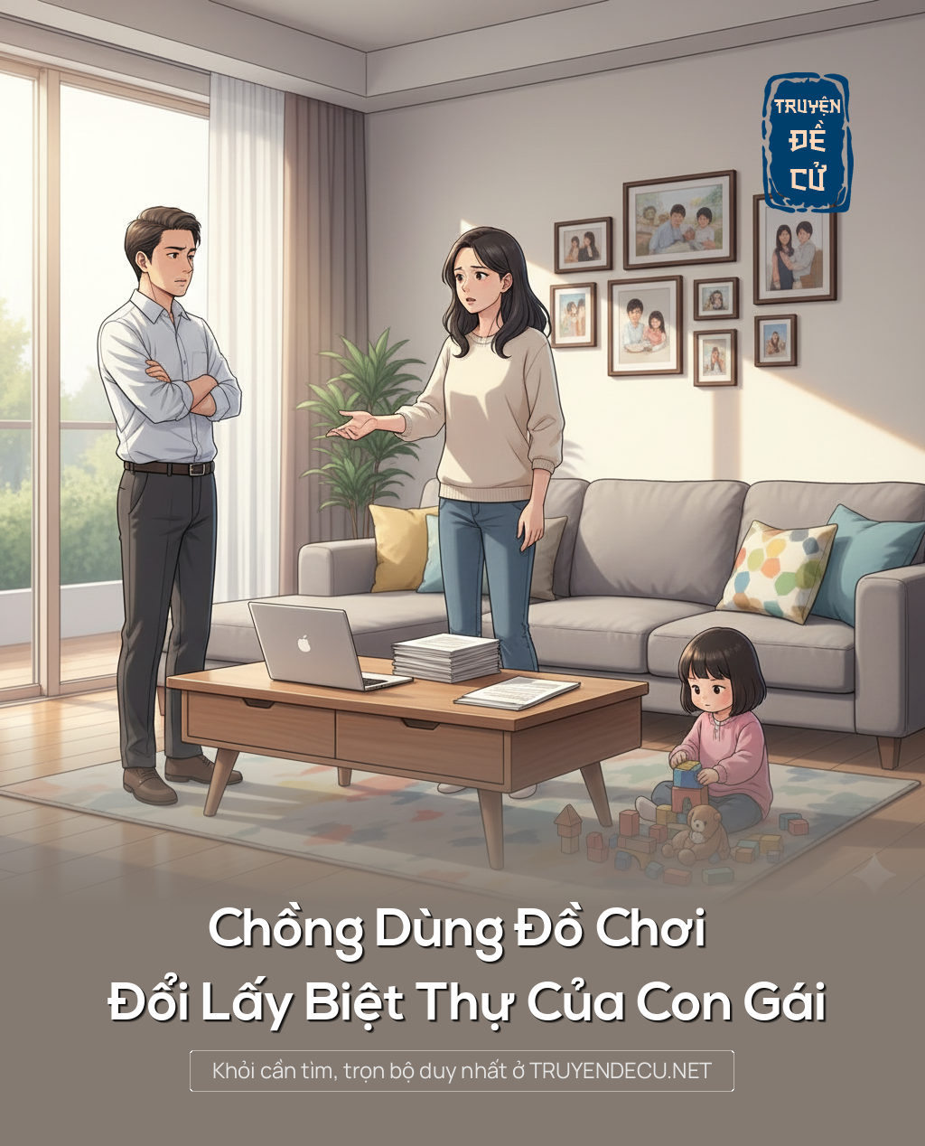 
                            Chồng Dùng Đồ Chơi Đổi Lấy Biệt Thự Của Con Gái