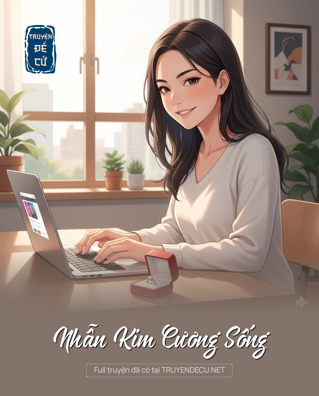 
                            Nhẫn Kim Cương Sống