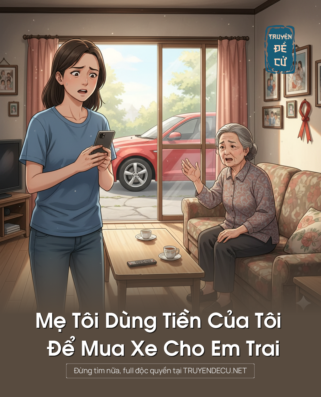 
                            Mẹ Tôi Dùng Tiền Của Tôi Để Mua Xe Cho Em Trai