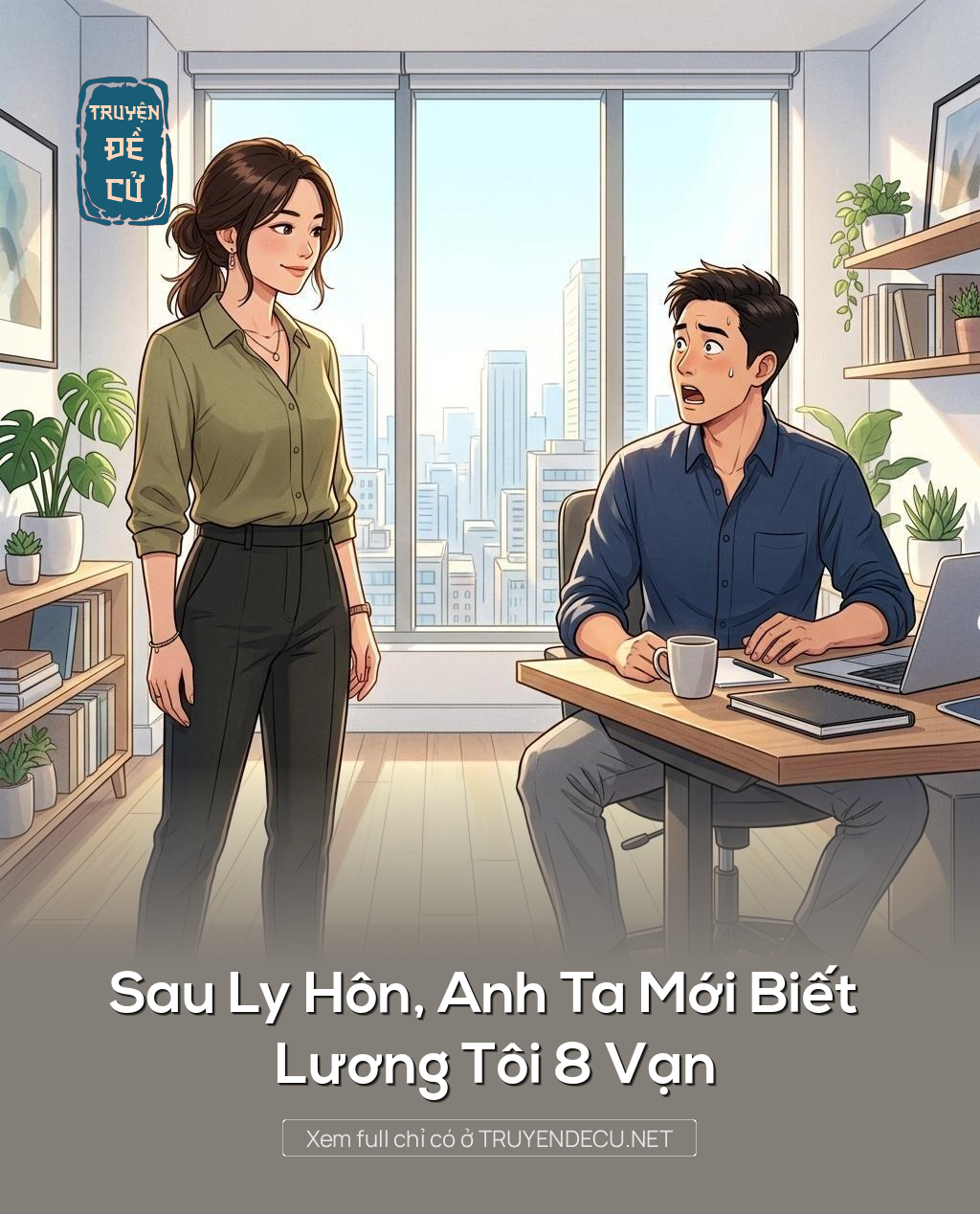 Sau Ly Hôn, Anh Ta Mới Biết Lương Tôi 8 Vạn