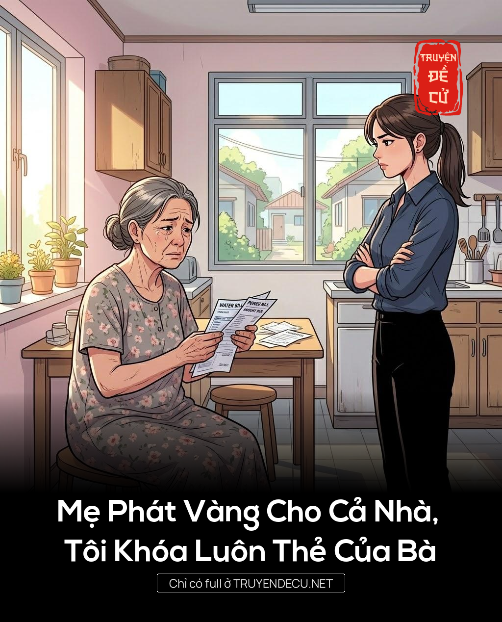 
                            Mẹ Phát Vàng Cho Cả Nhà, Tôi Khóa Luôn Thẻ Của Bà