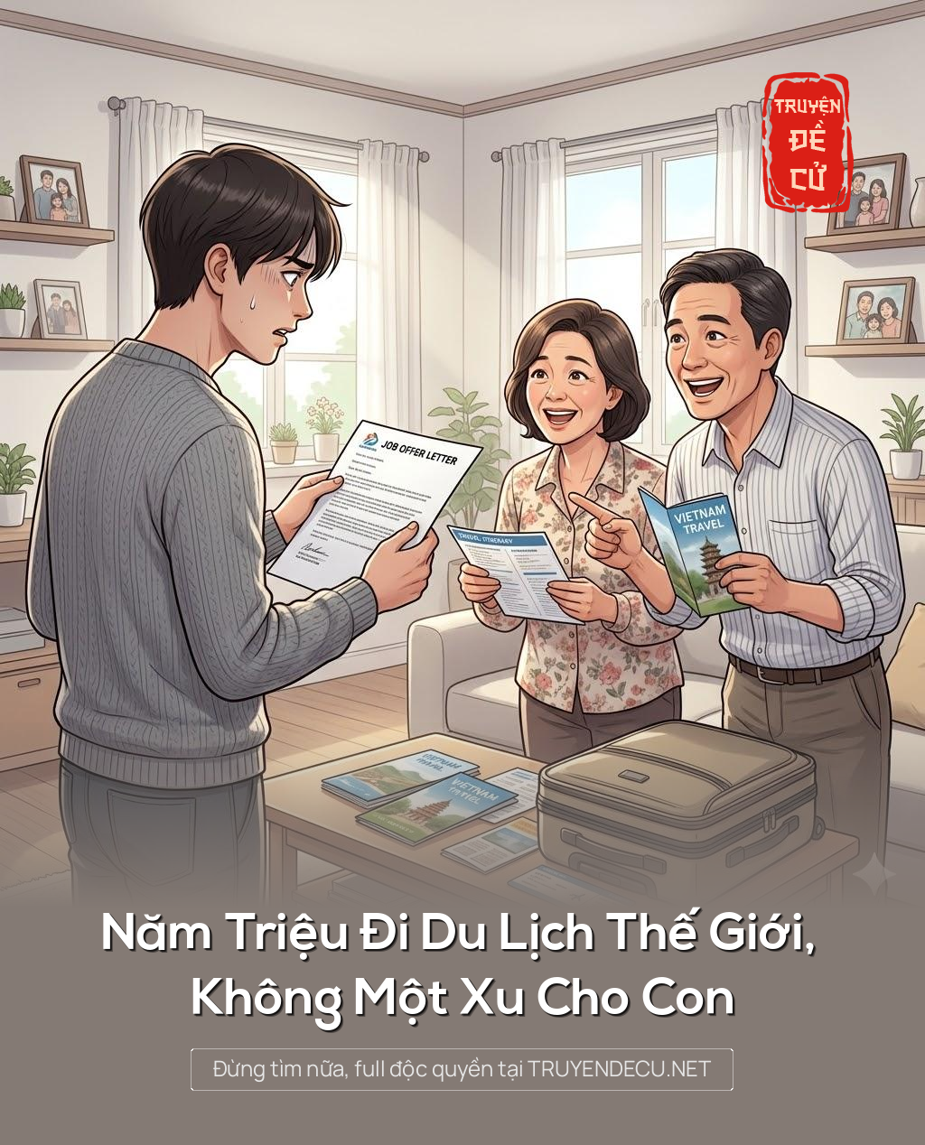 
                            Năm Triệu Đi Du Lịch Thế Giới, Không Một Xu Cho Con