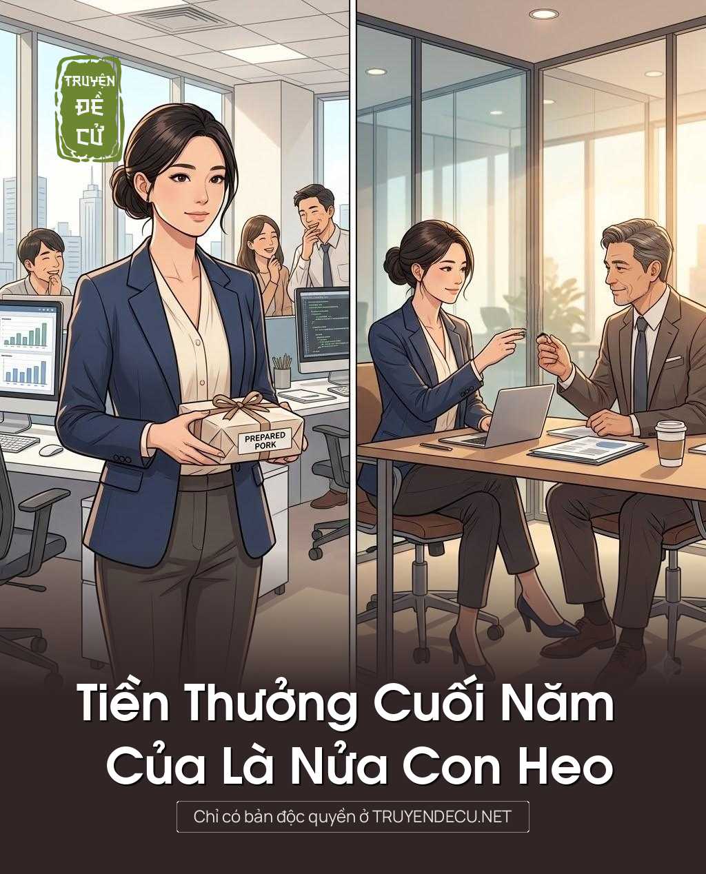
                            Tiền Thưởng Cuối Năm Của Là Nửa Con Heo